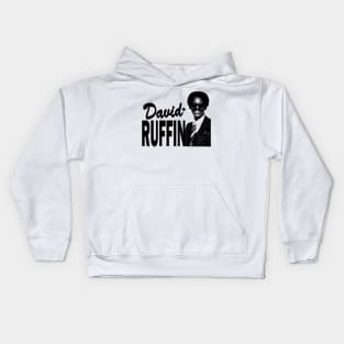 David Ruffin(American singer and musician) Kids Hoodie